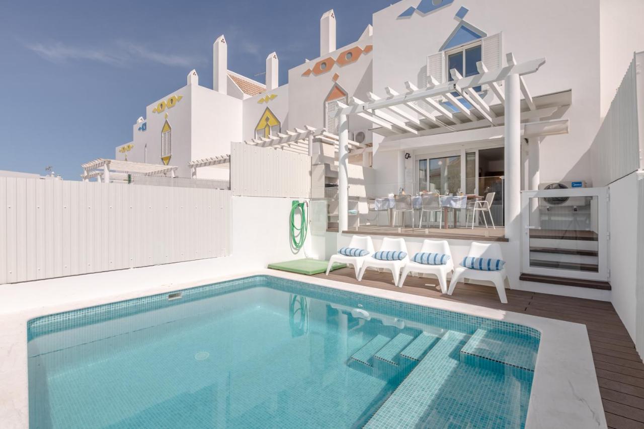 Seascape Villa Private Pool & Rooftop Jacuzzi With Sea View Near Manta Rota Beach Vila Nova de Cacela Exterior photo